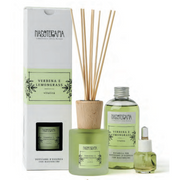 Diffusore di essenza con bastoncini e ricarica Verbena e Lemongrass - Nasoterapia